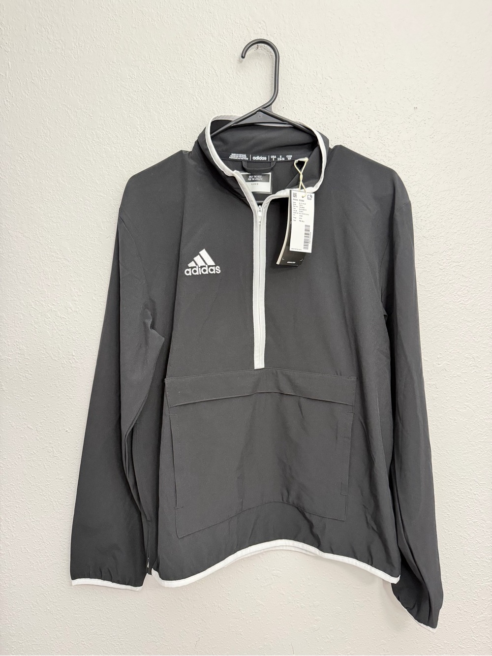 Adidas Sideline Quarter Zip Womens Jacket Black Size Small